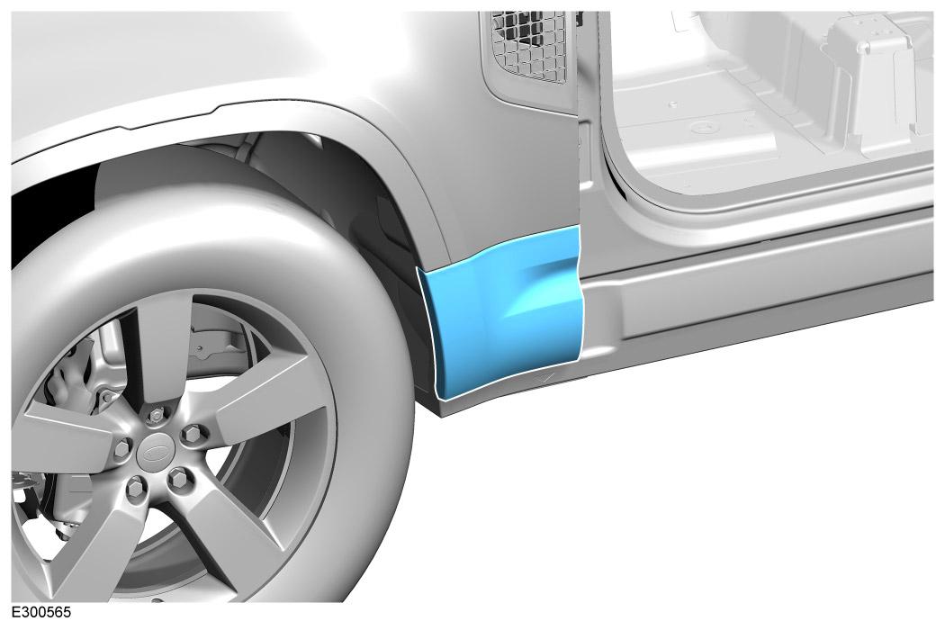 BMW Car Bumper, Side Skirt & Wheel Run Lining Attach 5MM Hole Clip Edge x10